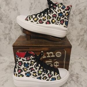 Pre-owned Converse All-star Move High